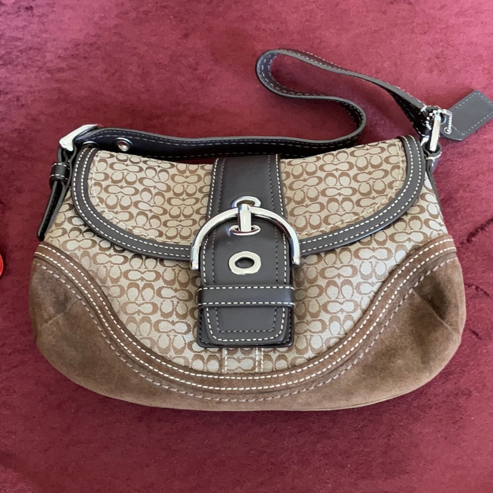 Coach Soho Bag with Suede Trim